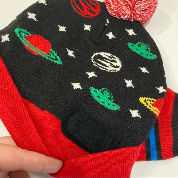 Just Believe Unicorn Santa Galaxy Aliens Stockinf Cap glove set - OS - lights up - Picture 5 of 11